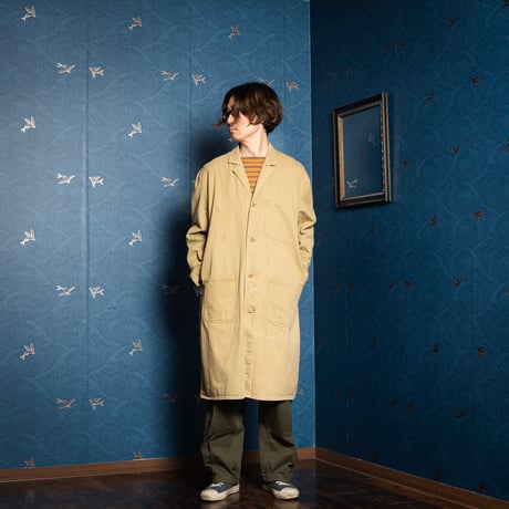 50s British Vintage MIKSID Duster Coat Size 42