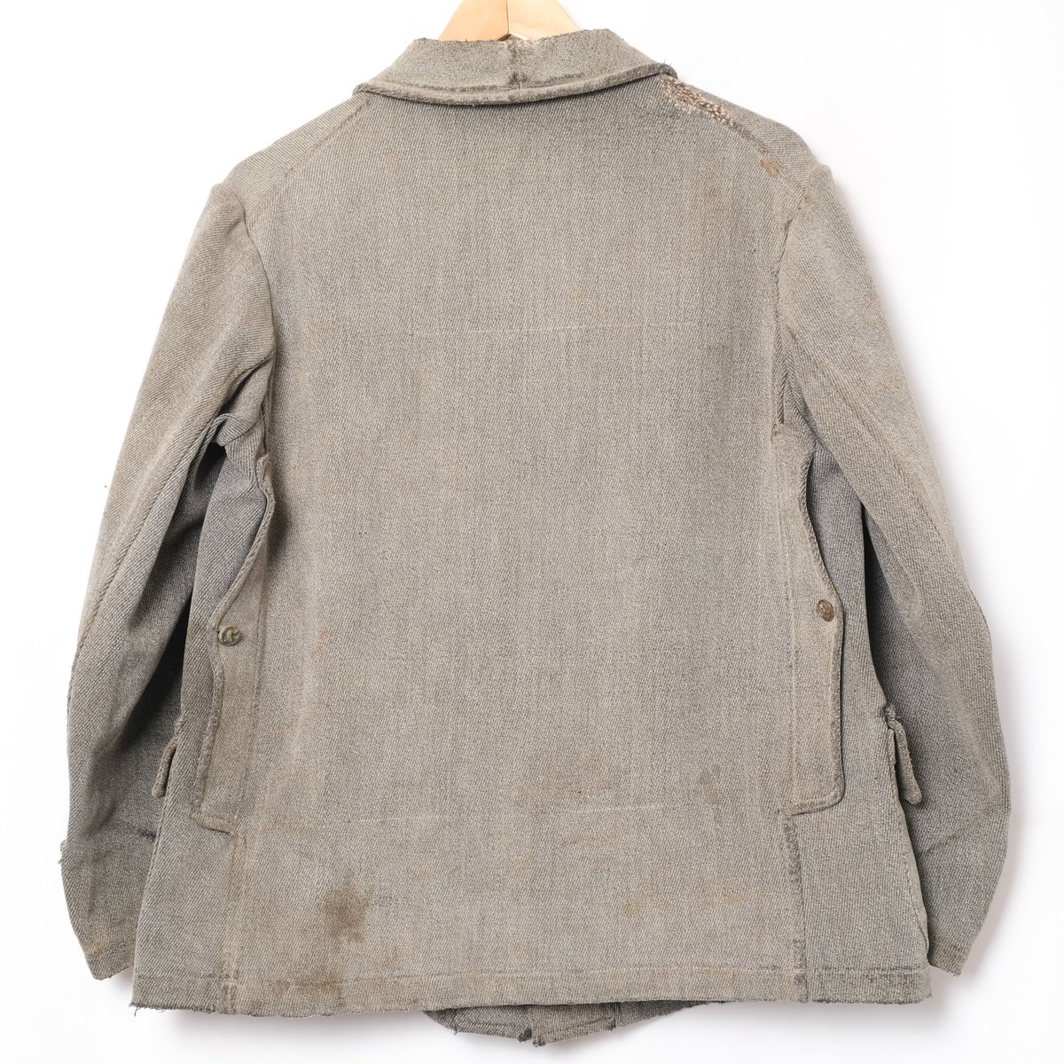 30s France Vintage Chambray Hunting Jacket | U 30s France Vintage Chambray Hunting Jacket | U