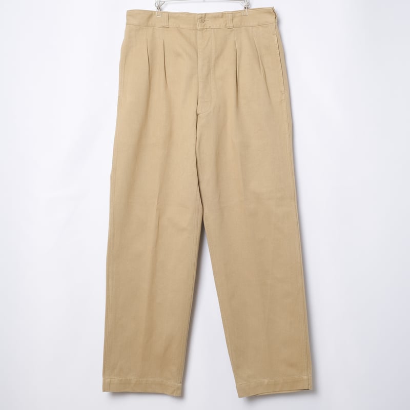 フランス軍　m52 チノパン　34 フランス軍 M52 チノパン French Army M52 Chino Pants M45/52 Size 34
