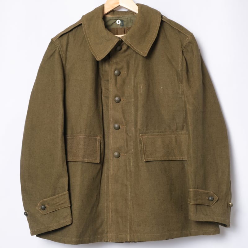 French Army M35 Short Jacket (Linen) With Liner