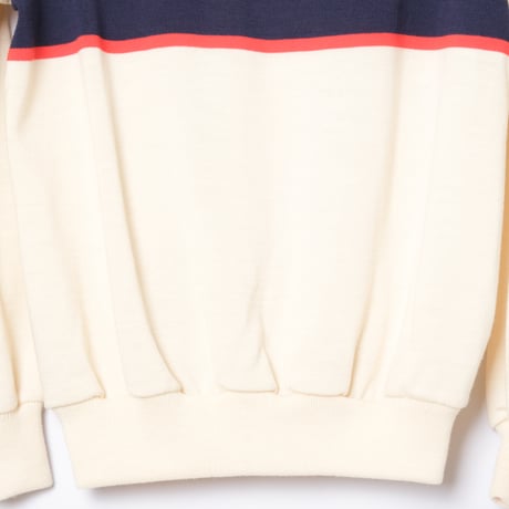 70-80s Vintage adidas Track Jacket White Navy & Red Line (Made in West Germany)