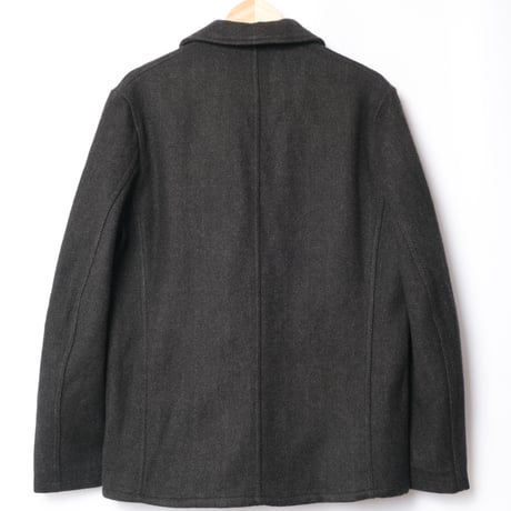 50-60s France Vintage Pascal Herringbone Wool Farmers Work Jacket