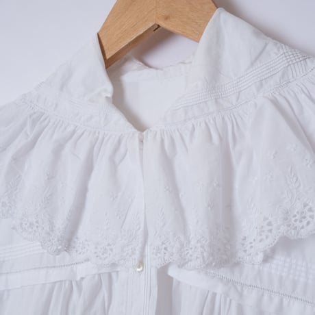 1900s French Cotton Night Dress 1