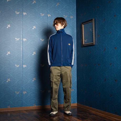 60s Vintage adidas Ventex Track Jacket Late World Mark Navy (Made in France) 4