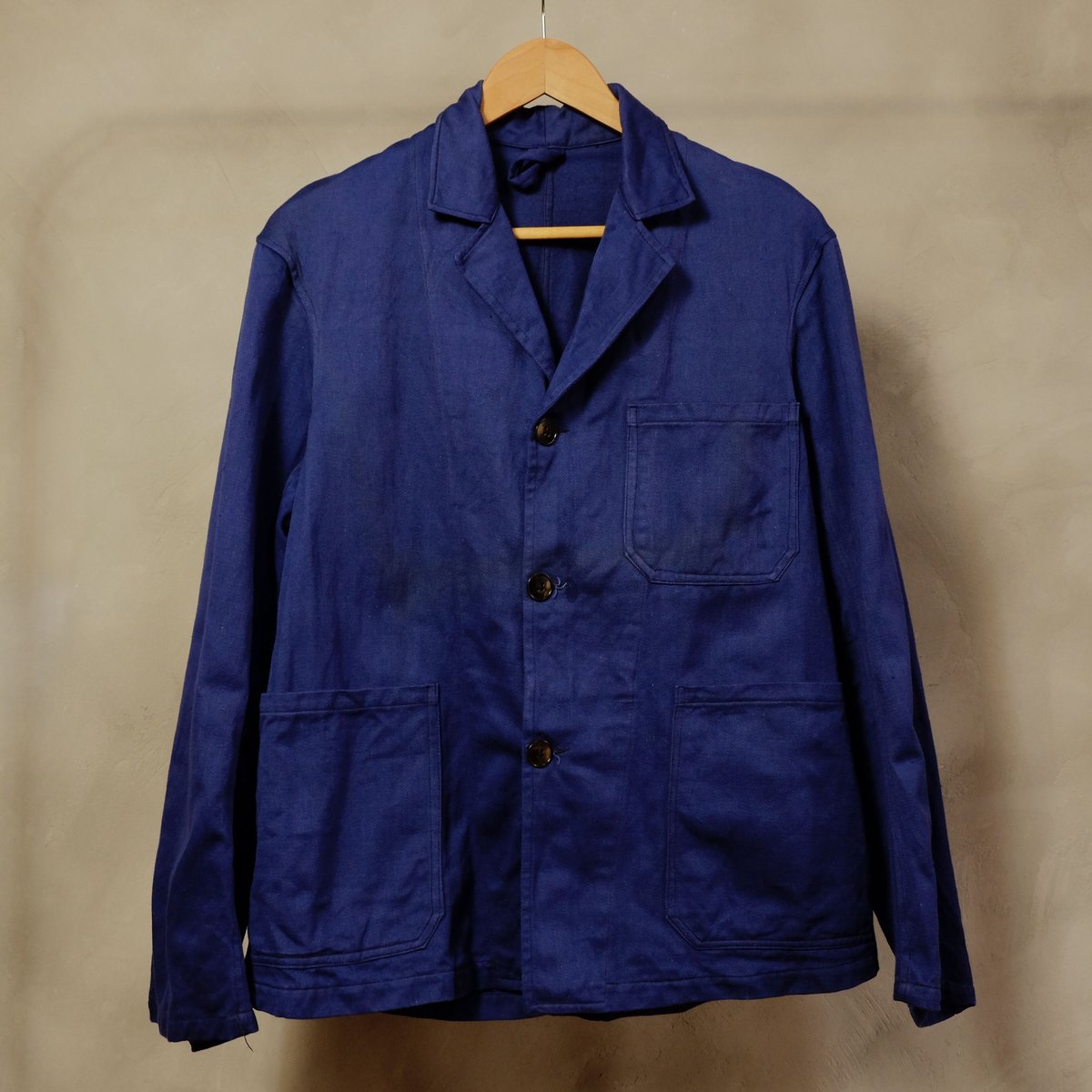 40s〜50s ユーロワークジャケット フレンチ Vintage フェード 40s〜50s ユーロワークジャケット フレンチ Vintage フェード