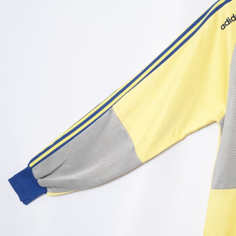 80s Vintage adidas Ventex Gole Keeper Game Shirt Crédit Mutuel (Made in France)