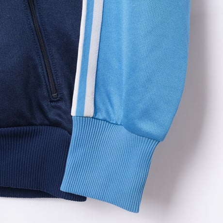 70-80s Vintage adidas Track Jacket RightBlue×White×NavyBlue (Made in West Germany)