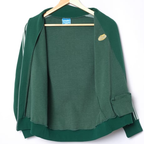 60s Vintage adidas Ventex Track Jacket Late World Mark Green (Made in France)