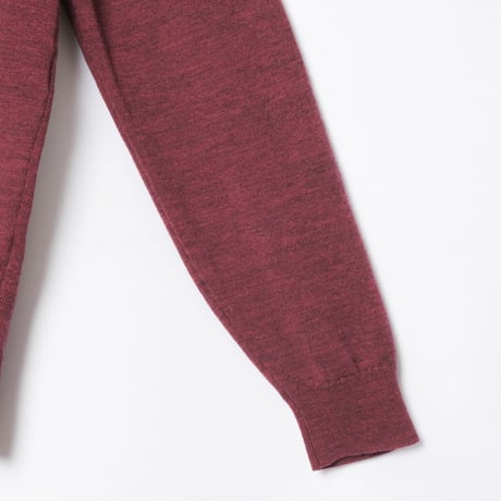 90s JOHN SMEDLEY Merino Wool Knit Polo（Made in England）