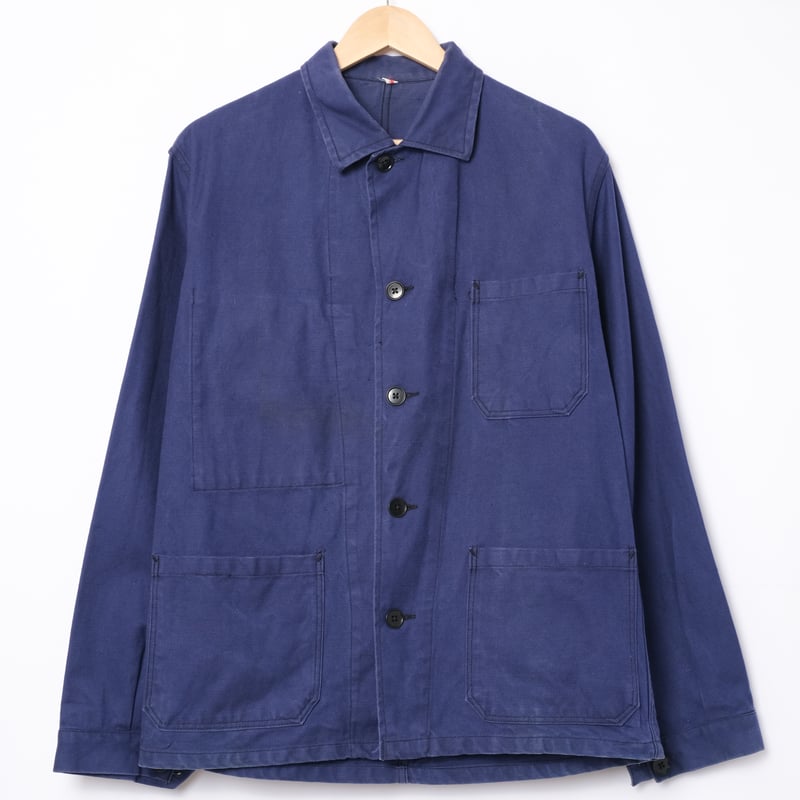 40-50s France Vintage Au Molinel Cotton Twill J 40-50s France Vintage Au Molinel Cotton Twill J