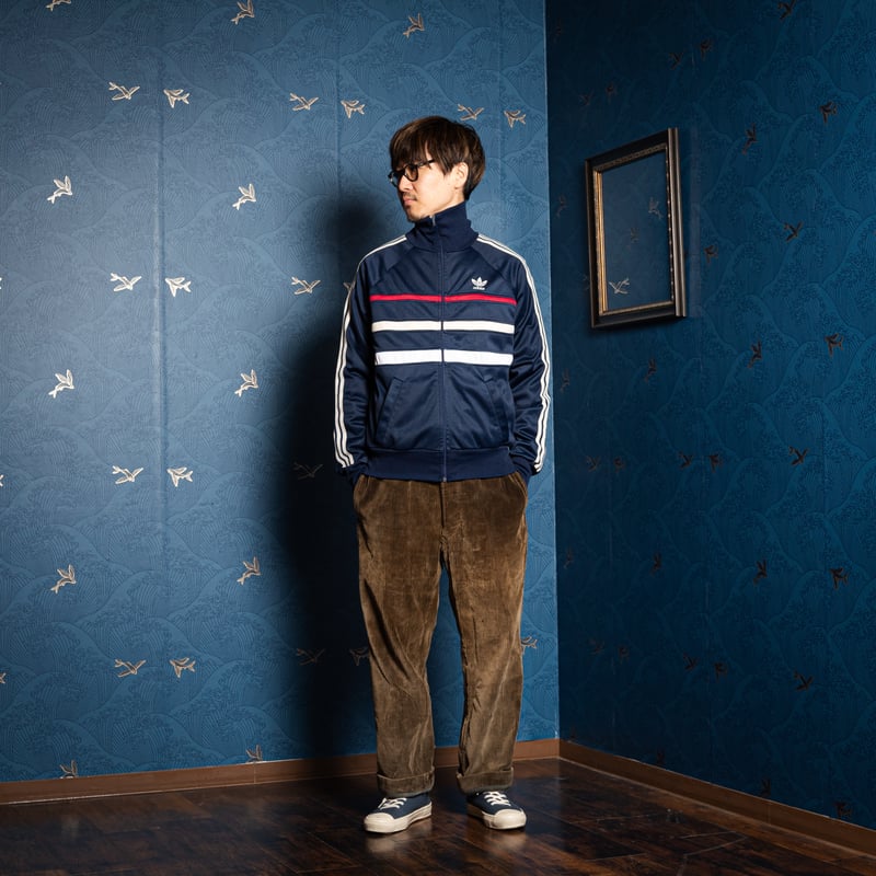 ウォーキング・ランニングウェア 70~80s French Adidas Ventex Track Jacket ウォーキング・ランニングウェア 70~80s French Adidas Ventex Track