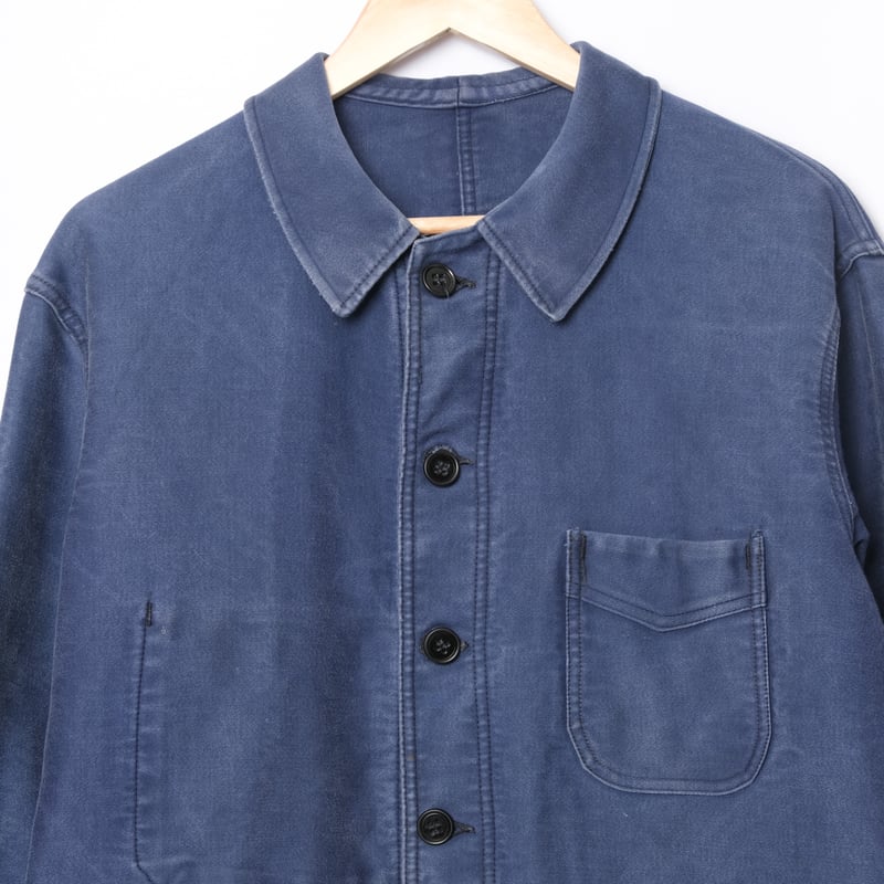 40s-50s France Vintage Adolphe Lafont Blue Mole