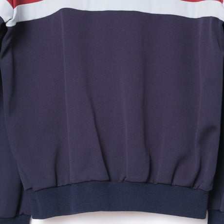 80s Vintage adidas Track Jacket Navy × Bordeaux (Made in Hungaria）