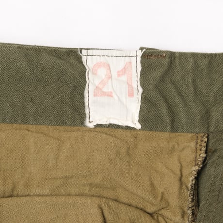 French Army M47 Trousers Late Size 21-2
