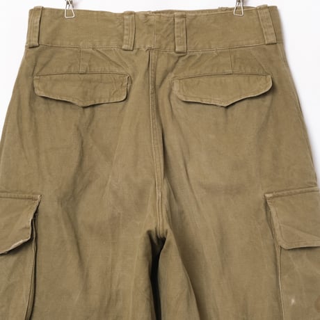 French Army M47 Trousers Early 比翼 Metal Button Size 21