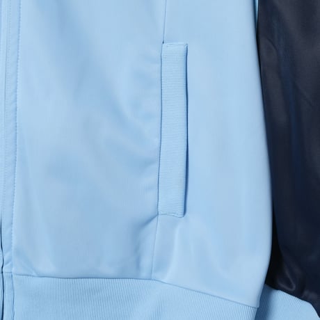 70s Vintage adidas Ventex ATP Track Jacket LightBlue × Navy (Made in France)