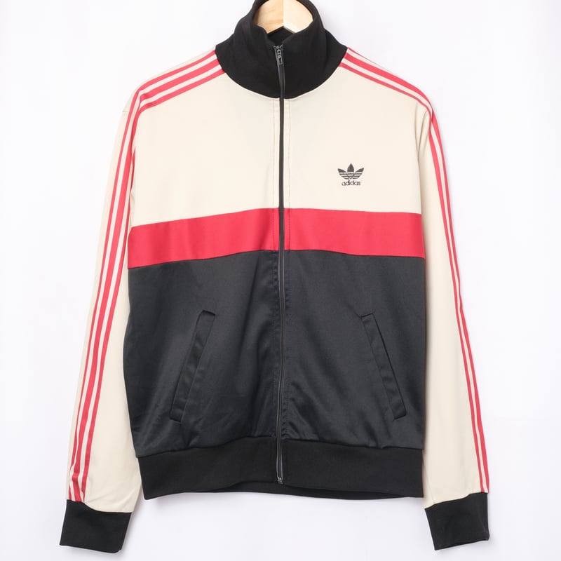 70-80s Vintage adidas Ventex Track Jacket Ivory