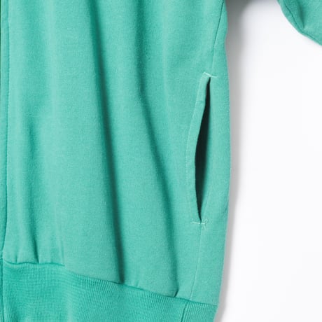 80s Vintage adidas Ventex Sweat Jacket Green  (Made in France)