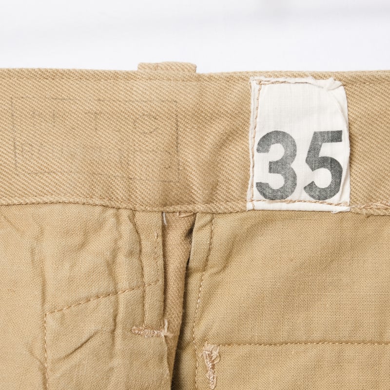 French Army M52 Chino Trousers Late Size 35 | U...