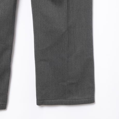 40-50s France Vintage Gray Cotton Pique Hunting Trousers Dead Stock