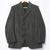-30s France Antique Silk Wool Sack Coat