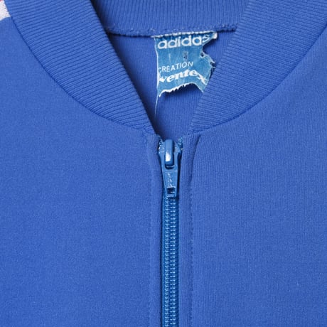 60s Vintage adidas Ventex Collarless Track Jacket Late World Mark France (Made in France)