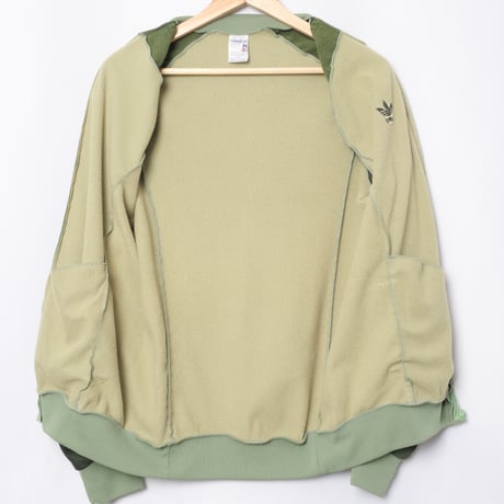 70-80s Vintage adidas Ventex ATP Moss Green × Smoky Green Track Jacket（Made in France）