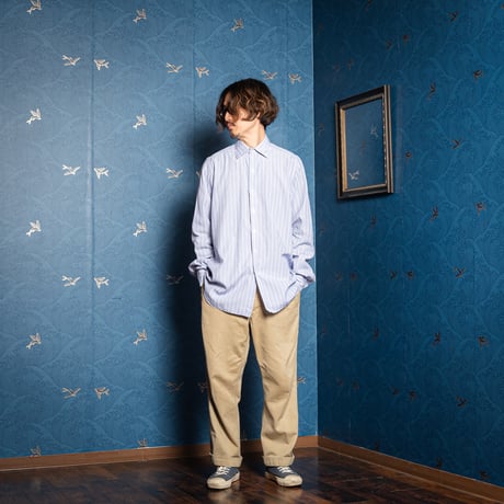 90s Turnbull&Asser Sea Island Cotton Striped shirt 2