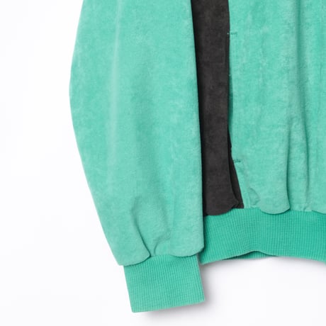 80s Vintage adidas Ventex Track Jacket Model Challenger Green × Gray (Made in France)