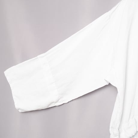 Early 1900s France Antique Linen Church Smock