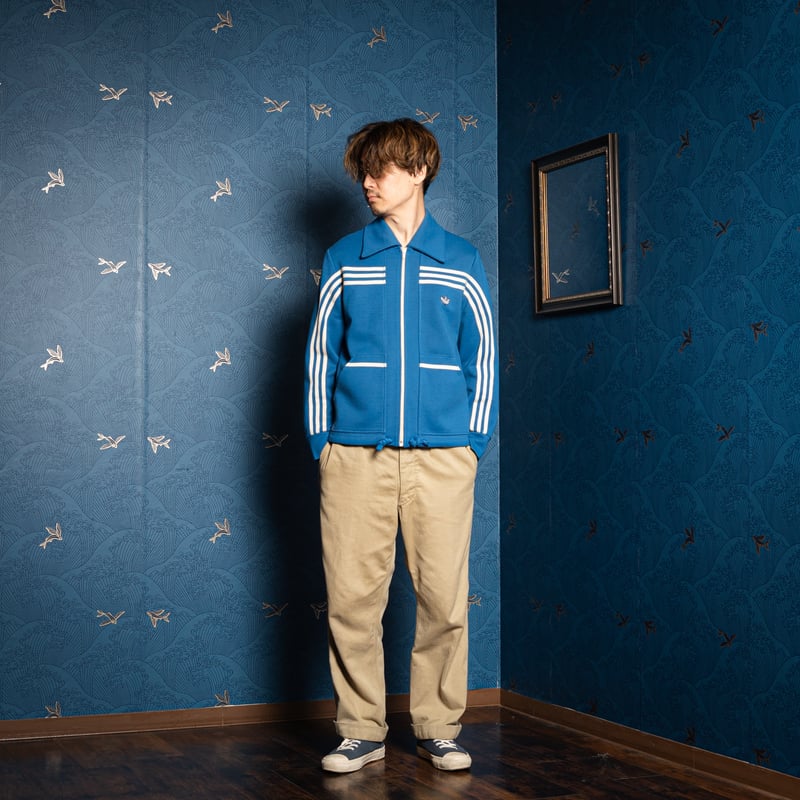 70-80s Vintage adidas Knit Jacket CLUB (Made in 70-80s Vintage adidas Knit Jacket CLUB (Made in