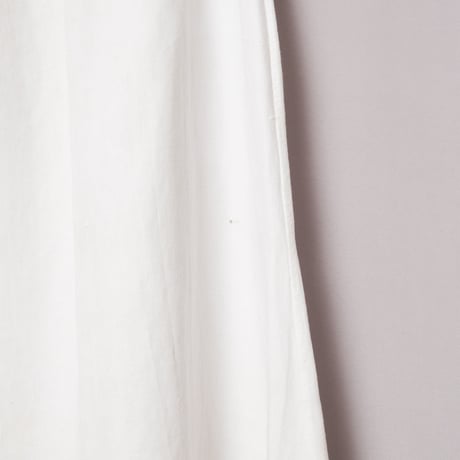 France Antique Linen Half Sleeve Night Dress 1