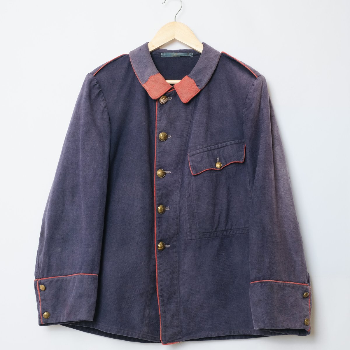 1930s Swiss Vintage Fireman Jacket Blue | Ug 1930s Swiss Vintage Fireman Jacket Blue | Ug