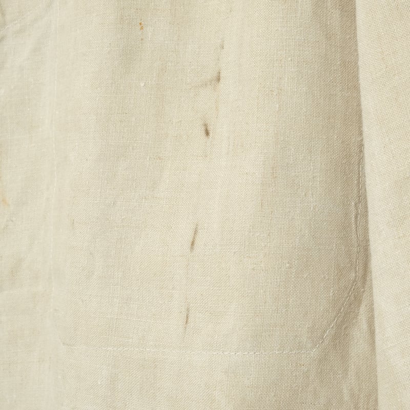 30s ドイツ海軍 コットンセーラースモック 30s Marine Nationales Shawl collar Linen Smock