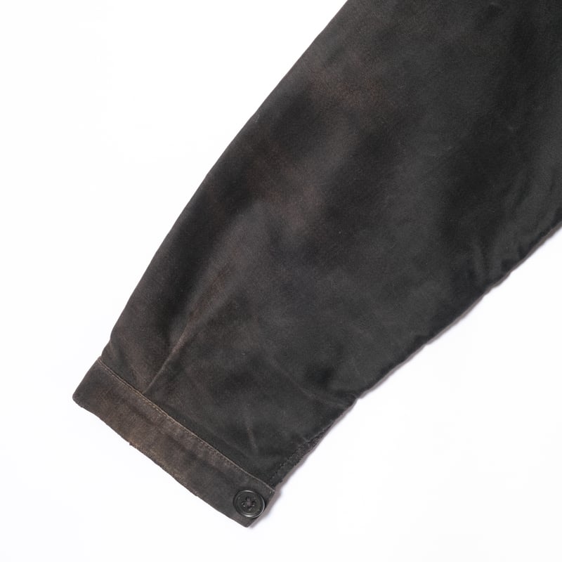 40s France Vintage Le Mont Saint Michel Black M