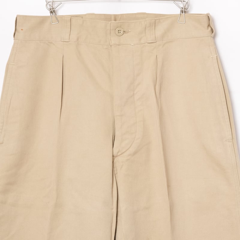 French Army M52 Chino Trousers Late Size 12 Dea