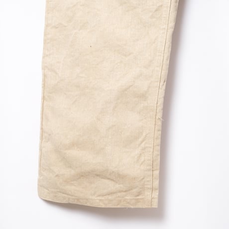 30s French Army Linen HBT Bourgeron Trousers Dead Stock