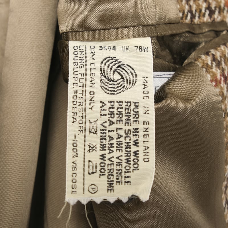 70s Chester Barrie Hand Tailored Coat（Made in E