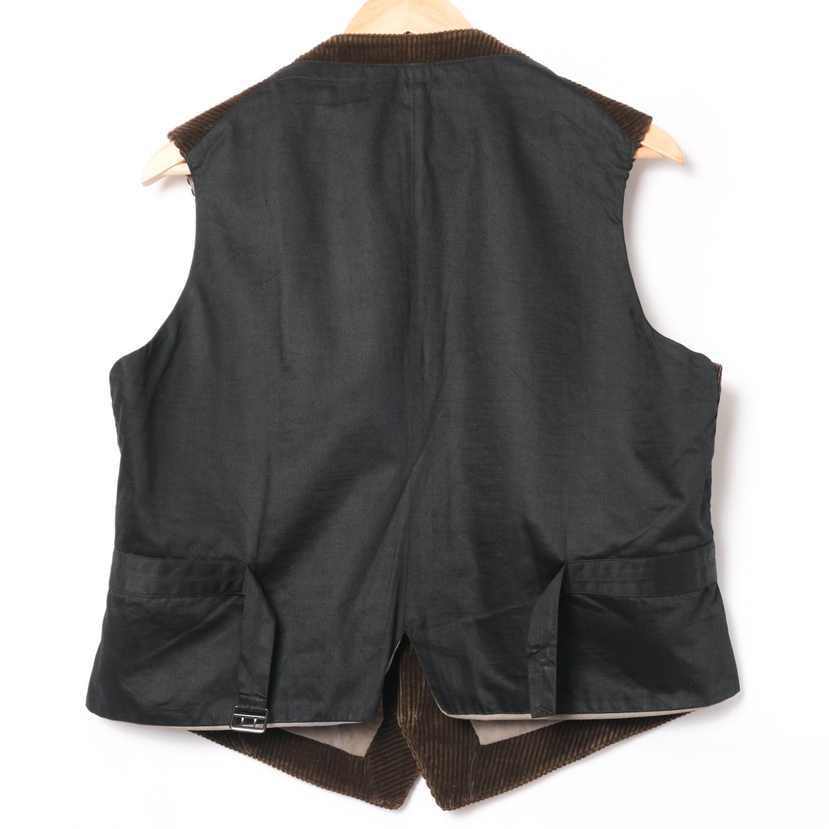 20s30s ビンテージ フランス 動物釦 ハンティングベスト 20s30s ビンテージ フランス 動物釦 ハンティングベスト