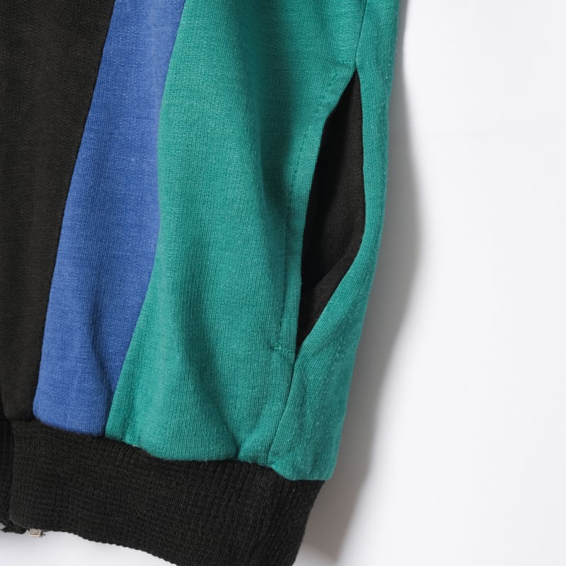 80s Vintage adidas Ventex Knit Track Jacket Bla