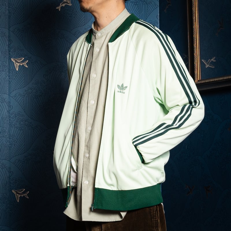 adidas ventex atpトラックジャケット 70s 70s adidas アディダス ATP トラックジャケット VENTEX ライトグリーン