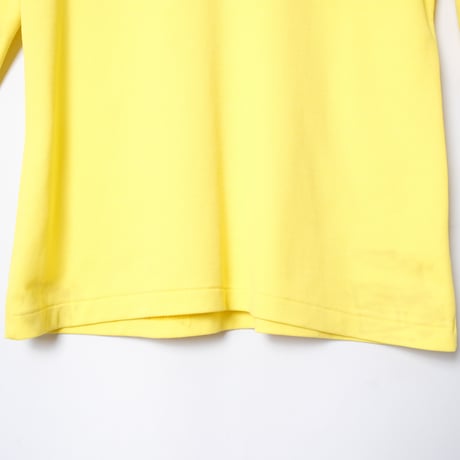 70-80s Vintage adidas Ventex Game Shirt Yellow × Black (Made in France)