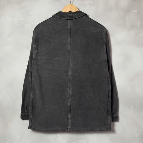 40-50s Dumont d’urbille Black Moleskin Jacket