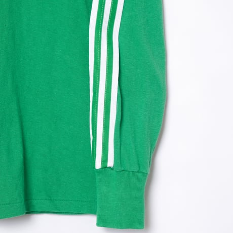 70s Vintage adidas Cotton Game Shirt Green (Made in France)