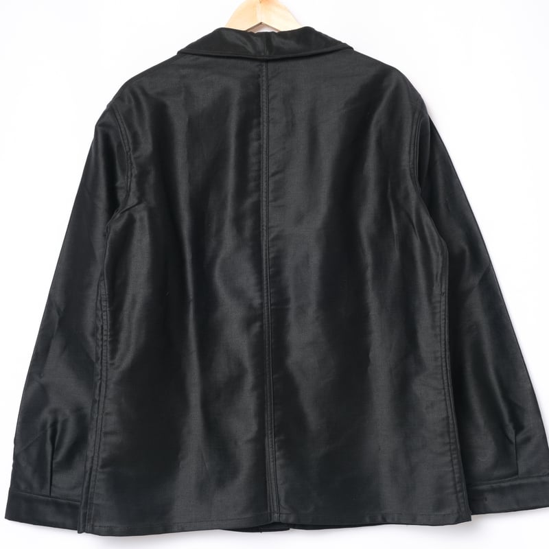 30-40s France Vintage LA BICHE Black Moleskin J 30-40s France Vintage LA BICHE Black Moleskin J