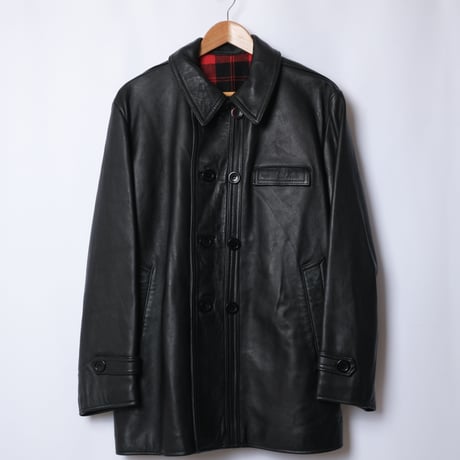 70-80s French Vintage Leather Jacket (Corbusier Jacket) 3