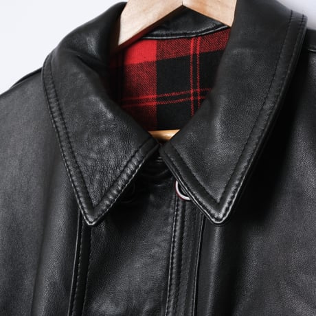 70-80s French Vintage Leather Jacket (Corbusier Jacket) 3