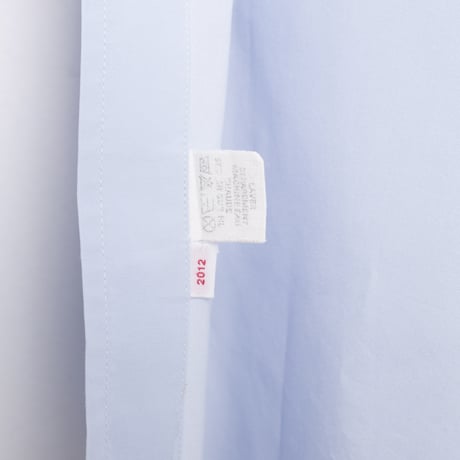 00s- Charvet Cotton shirt Blue（Made in France）
