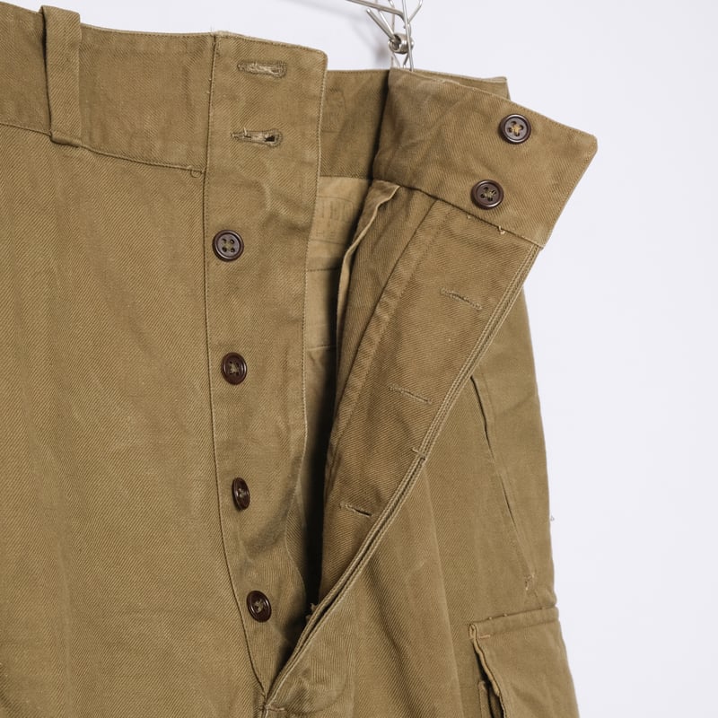 French Army M47 Trousers Early 比翼 Size 33 | Ugl