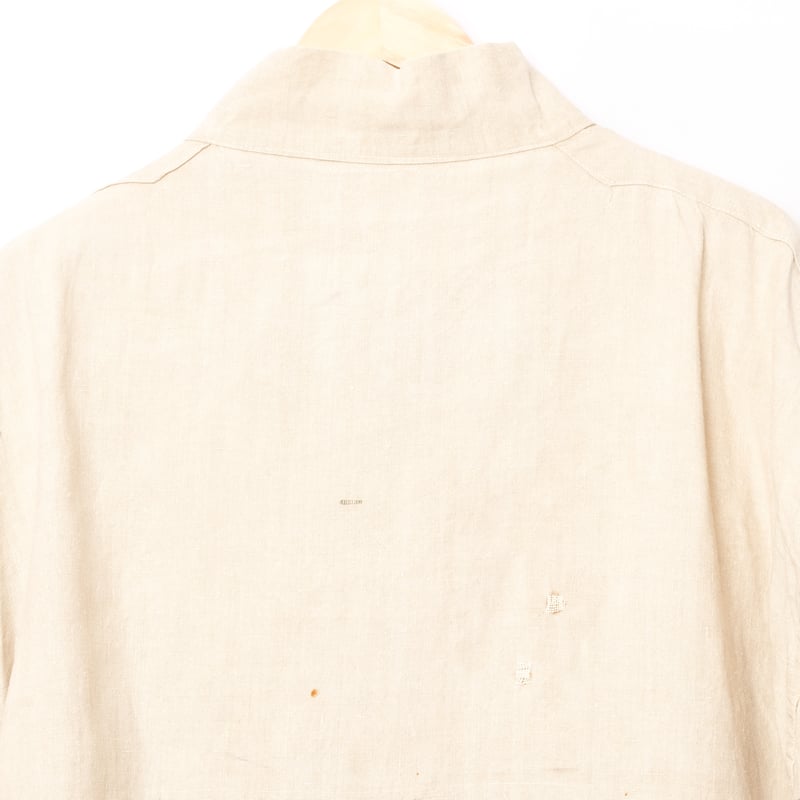 トップス 30's French Army Linen Bourgeron Smock French Army Linen Bourgeron Smock | Ugla パンと古着と本